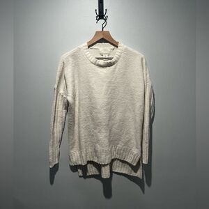 Cynthia Rowley Cream Ivory Colored Soft Cozy Sweater S